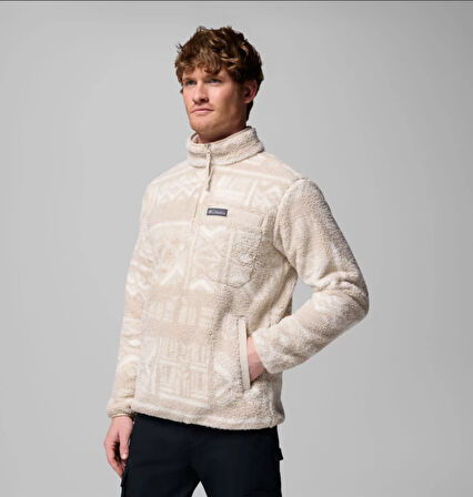 Columbia Rugged Ridge™ High Pile Half Zip Bej Erkek Outdoor Polar AE3598-278