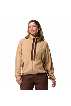 Backbowl II Tam Fermuarlı Kadın Polar Üst