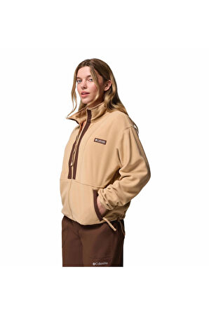 Backbowl II Tam Fermuarlı Kadın Polar Üst