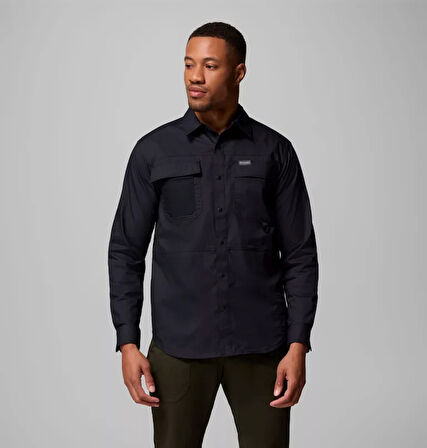 Columbia Landroamer™ Twill LS Shirt Siyah Erkek Outdoor Gömlek AM1594
