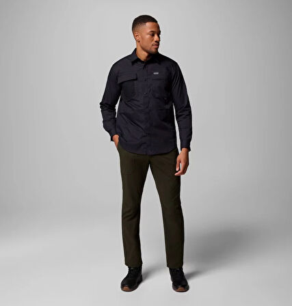 Columbia Landroamer™ Twill LS Shirt Siyah Erkek Outdoor Gömlek AM1594