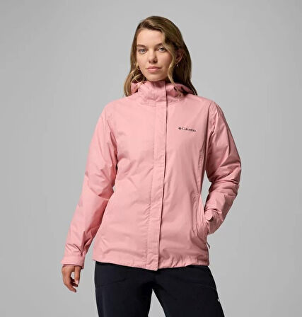 Columbia Arcadia II Kadın Yağmurluk Kadın Pembe RL2436-659