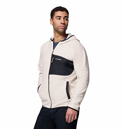 Columbia Fast Trek™ Overlay Hooded Full Zip Bej Erkek Outdoor Polar AM3470-278