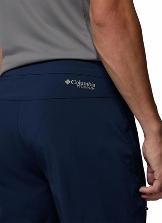 Columbia AO8498 TITAN PASS PANT II Lacivert Normal Bel Düz Paça Erkek Outdoor Pantolonu