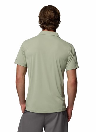 Columbia AO4872 ZERO RULES LIGHT POLO Yeşil Normal Düz Erkek Polo T-Shirt