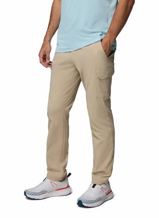 Columbia AO4656 TECH TRAIL UTILITY PANT Camel Normal Bel Normal Paça Erkek Outdoor Pantolonu