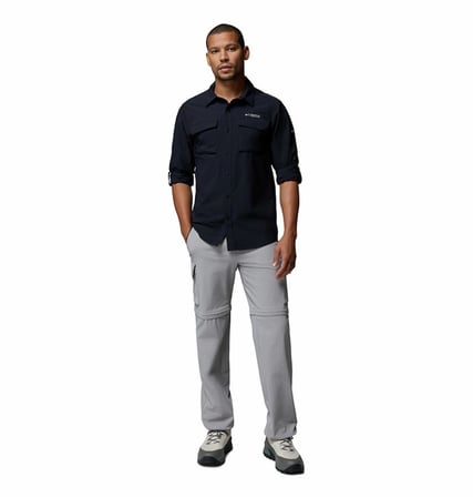 Columbia Silver Ridge Elite Woven Erkek Uzun Kollu Gömlek AO5721