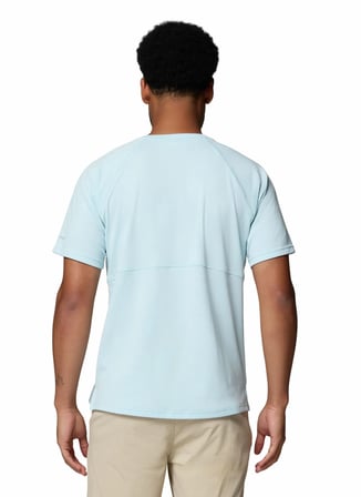 Columbia AO0944 ALPINE CHILL PRO SS CREW Mavi Normal Düz Erkek T-Shirt