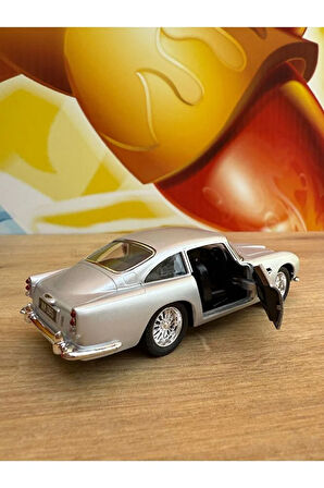 1963 Model Aston Martin DB5 Diecast Model Araba Çekbırak Açılan Kapılar Aston Martın Araba