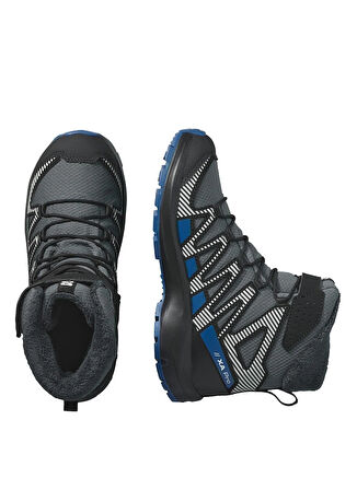 Salomon Siyah Erkek Çocuk Outdoor Bot L47857400-XA PRO V8 WINTER WATERPRO