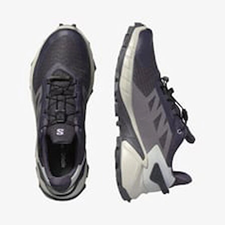 SALOMON SUPERCROSS 4 GORE-TEX L47976100 BAYAN Nine Iron/Lunar Rock/Cosmic Sky (37 1/3)