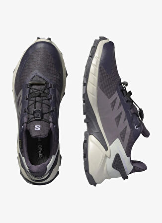 Salomon L47976100_SUPERCROSS 4 GORE-TEX W Gri Kadın Outdoor Ayakkabısı