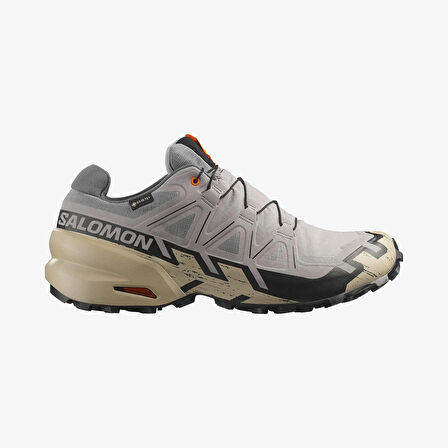 Salomon Speedcross 6 Gore-tex Gull/white Pepper/black Erk Patika Koşusu Ayakkabısı L47853400