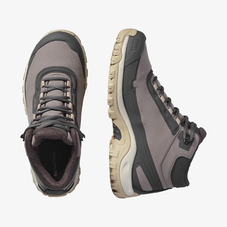 Salomon Shelter Wp W Plum Kitten/phantom/desert Tan Kdn Outdoor Ayakkabı L47855200