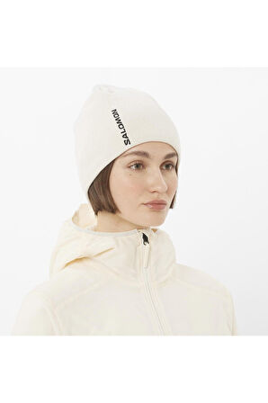 Salomon Graphıc Beanıe Whısper Whıte Bere LC2708900