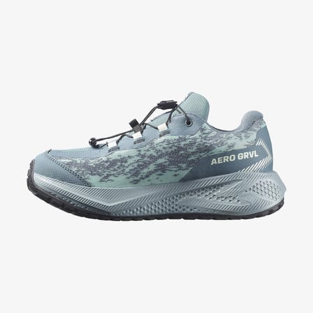 Salomon Aero Grvl Wp J Stormy Weather/lichen/clearly Aqua Çocuk Ayakkabı  L45389400