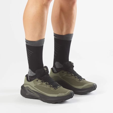 Salomon Genesıs 2 Gtx Grape Leaf/black/deep Lichen Green Erk Koşu/fıtness Ayakkabı L49301900