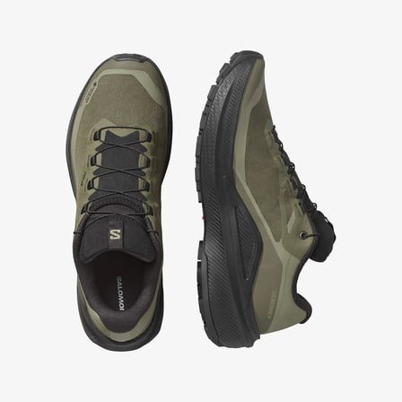 Salomon Genesıs 2 Gtx Grape Leaf/black/deep Lichen Green Erk Koşu/fıtness Ayakkabı L49301900