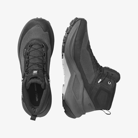 Salomon Genesıs Mıd Gtx Erk Outdoor Ayakkabı Black/asphalt/alloy L45409100