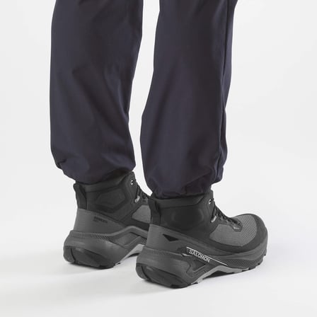 Salomon Genesıs Mıd Gtx Erk Outdoor Ayakkabı Black/asphalt/alloy L45409100
