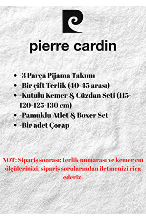 Erkek Kutulu & Lisanslı 9 Parça Çeyizlik & Hediyelik Set L1.PC.CEY.09