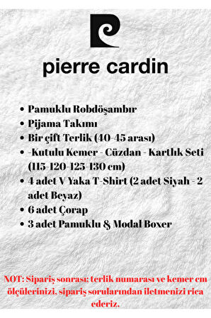 Erkek Kutulu & Lisanslı 14 Parça Çeyizlik & Hediyelik Set L1.PC.CEY.14