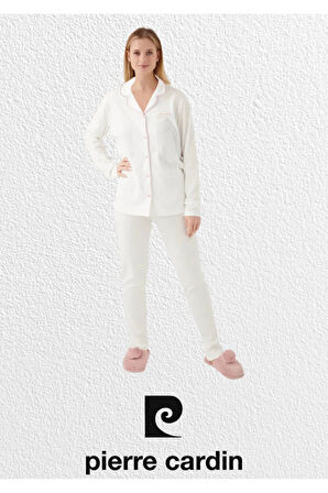 Kadın Pamuklu & Modal Kutulu Uzun Kollu Pijama Takımı L1.PC.7717.001
