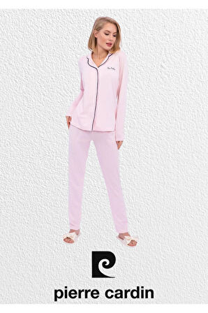 Kadın Pamuklu & Modal Kutulu Uzun Kollu Pijama Takımı L1.PC.7717.001