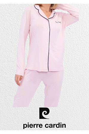 Kadın Pamuklu & Modal Kutulu Uzun Kollu Pijama Takımı L1.PC.7717.001