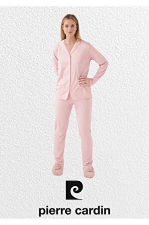 Kadın Pamuklu & Modal Kutulu Uzun Kollu Pijama Takımı L1.PC.7717.001