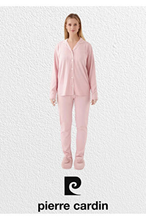Kadın Pamuklu & Modal Kutulu Uzun Kollu Pijama Takımı L1.PC.7717.001