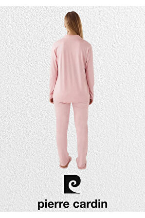 Kadın Pamuklu & Modal Kutulu Uzun Kollu Pijama Takımı L1.PC.7717.001