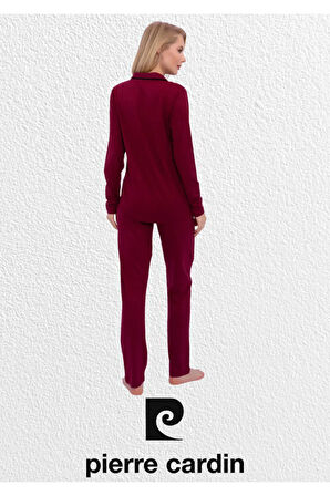 Kadın Pamuklu & Modal Kutulu Uzun Kollu Pijama Takımı L1.PC.7717.001