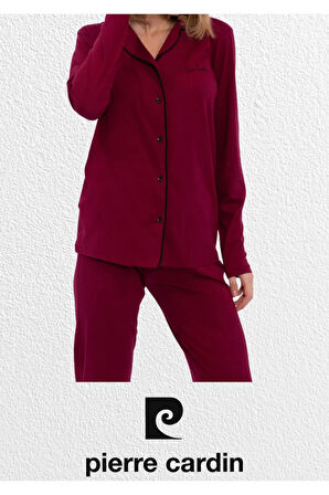 Kadın Pamuklu & Modal Kutulu Uzun Kollu Pijama Takımı L1.PC.7717.001