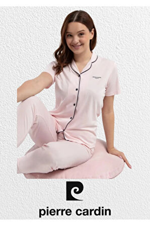 Kadın Pamuklu & Modal Kutulu Kısa Kollu Pijama Takımı L1.PC.7715.001