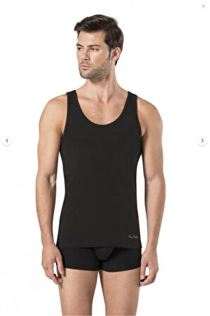 Erkek İç Giyim Siyah Modal Atlet & Boxer İkili Takım L1.PC.140.12.01