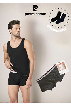 Erkek İç Giyim Pamuklu Atlet & Boxer İkili Takım L1.PC.150.12.02