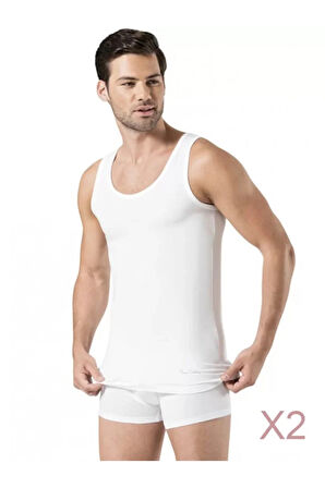 Erkek Giyim İki Adet Kutulu Modal Atlet L1.PC.305.12.02