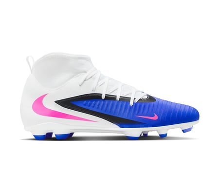Nike Phantom 6 High Club FG/MG Krampon Beyaz/Mavi (HQ2275-446)
