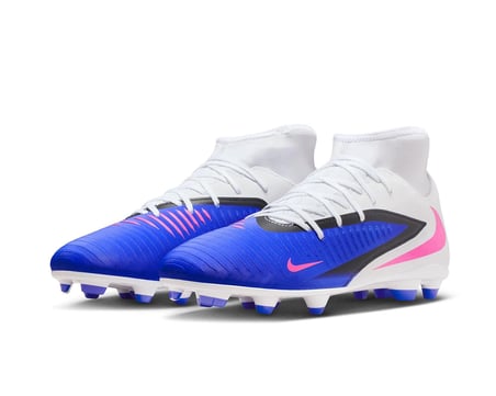 Nike Phantom 6 High Club FG/MG Krampon Beyaz/Mavi (HQ2275-446)