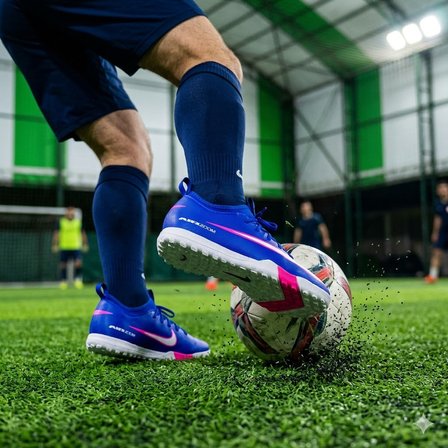 Nike Jr Zoom Vapor 16 Acedemy Tf Uniseks Halı Saha Ayakkabı SAKS MAVİ