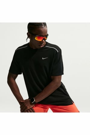 Nike Miler Dri-Fıt Uv Protection Short-Sleeve Running Top Erkek Tişört IF2082-010