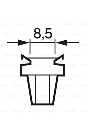 Ampul 24v 1,2 W - B8,5d