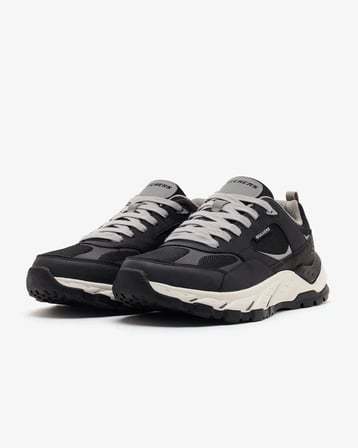 Skechers Brockmont 210990 BLK Erkek Siyah Outdoor Sneaker Spor Ayakkabı