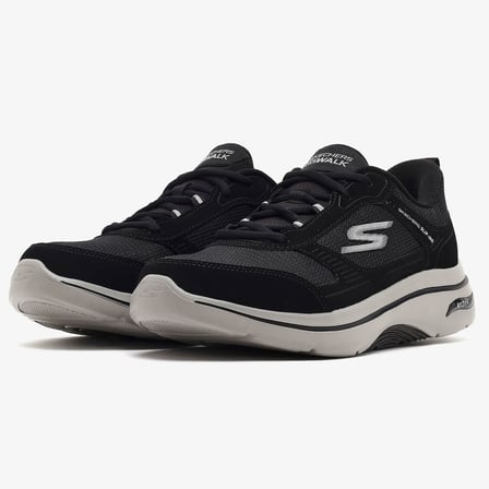 Skechers GO WALK ARCH FIT 2.0 SEARED Siyah Erkek Spor Ayakkabı 216650-BKGY
