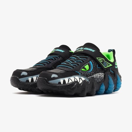 Skechers SKECH-O-SAURUS LIGHTS 2.0 Çocuk Siyah Spor Ayakkabı 400121L-BBLM