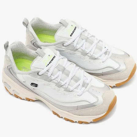 Skechers D'lites Dazzling Shine 150556-WGY Unisex Spor Ayakkabı