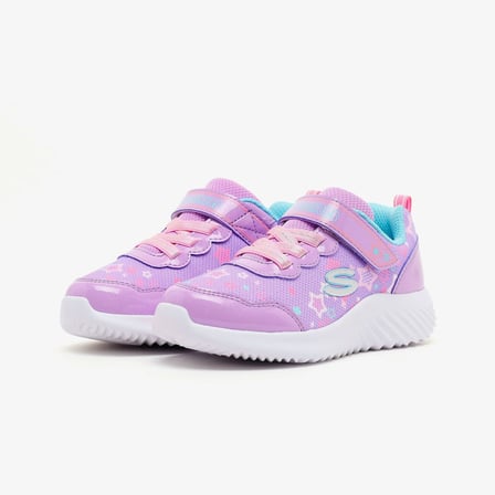 Skechers BOUNDER - LIL STAR FRIENDS Mor Çocuk Spor Ayakkabı 303167N-LVMT