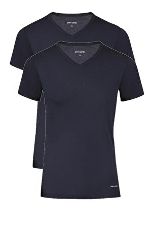 Erkek Ribana V Yaka Fanila 2'li Pamuklu Kutulu