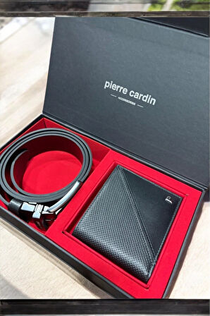 Erkek Günlük İkili Deri Kemer & Yatay Cüzdan Hediyelik Çeyizlik Set L1.PC.004.12.C19